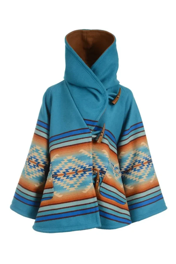 Beth Dutton Blue Coat - Stylish & Elegant Yellowstone Inspired Wool Blend Jacket - Image 2