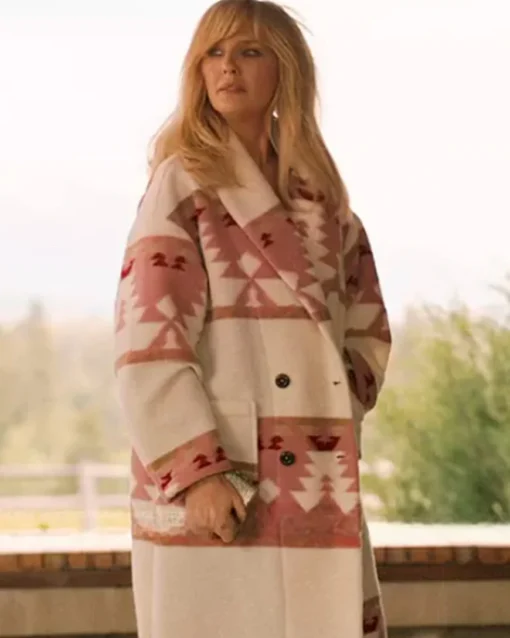 Beth Dutton Pink Coat – Yellowstone Inspired Women's Winter Coat