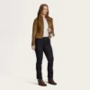 Fringe Suede Jacket for Women – Stylish Brown Suede Outerwear