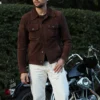 Gold Bison™ Brown Suede Western Jacket - Image 2