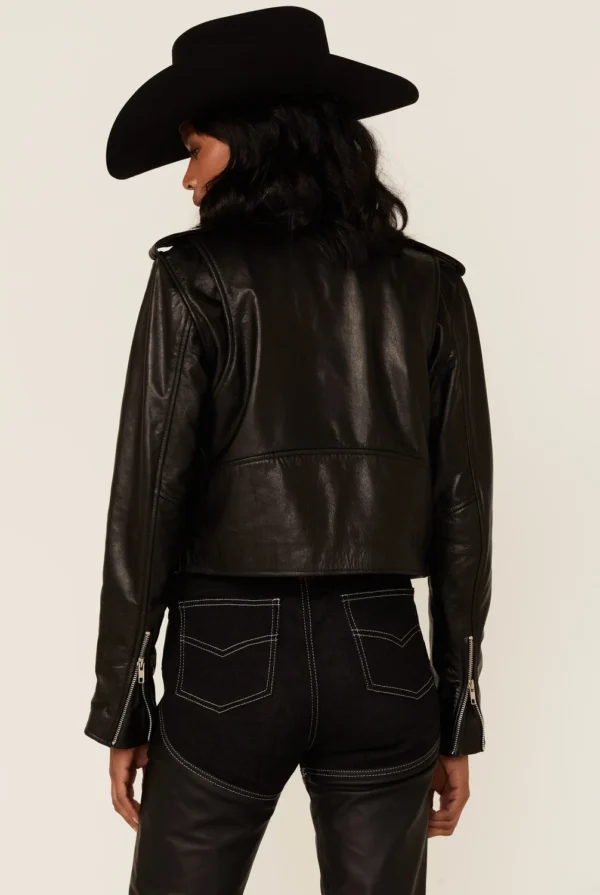 Mercy Biker Leather Jacket – Ultimate Premium Leather Jacket - Image 2