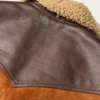 Mens Western Cowhide Sherpa Vest