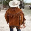 Women’s Shearling Bomber Jacket – Western Style