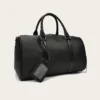 Vintage Leather Duffle Bag for Travel & Gym