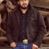 Rip Wheeler Cotton Jacket inspired by Yellowstone TV series with rugged western design