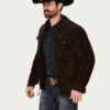 Men's Brown Suede Jacket by Hermitage Cromwell 2.0