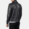 Allaric Alley Black Leather Biker Jacket – Motorcycle Style