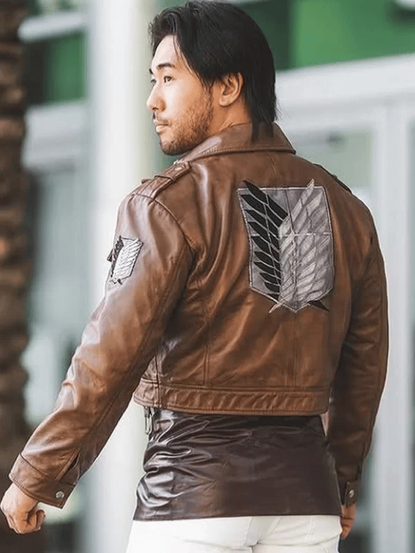 Attack on Titan Scouting Legion Leather Jacket - Image 2