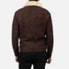Brown Shearling Fur Jacket