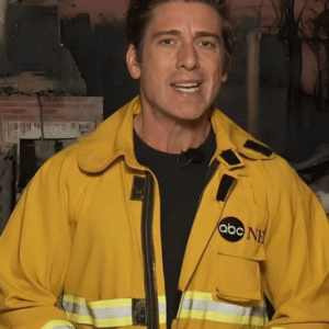 David Muir Fire Jacket in black – inspired outerwear for men