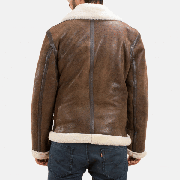 Forest Double Face Shearling Jacket - Image 2