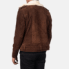 Suede Fur Biker Jacket