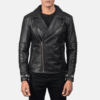 Men's Slim Fit Biker Jacket (4) Men's Slim Fit Biker Jacket
