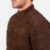 Premium Suede Bomber Jacket