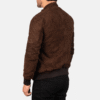 Premium Suede Bomber Jacket