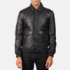 Black A2 Flight Bomber Jacket
