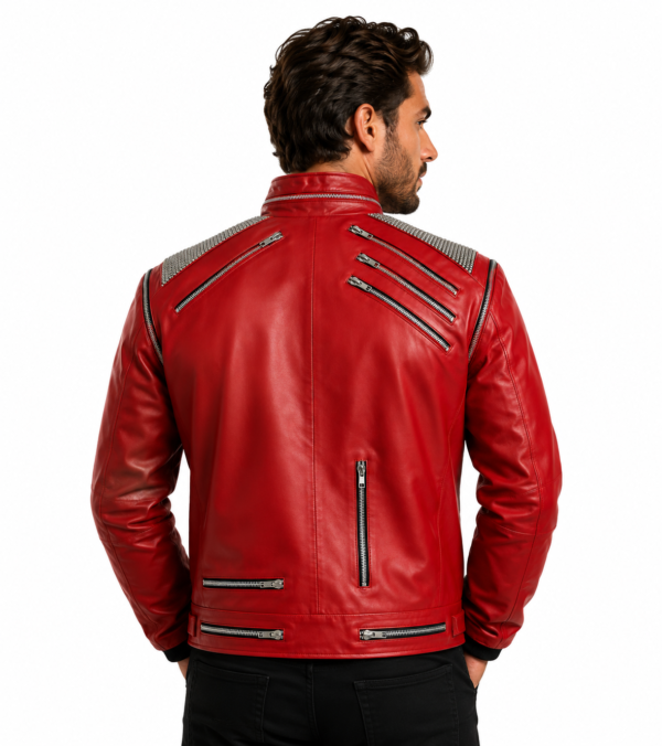 MJ 2 Men’s Red Celebrity Style Jacket